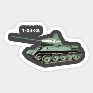 T-34-85 Medium Tank Sticker